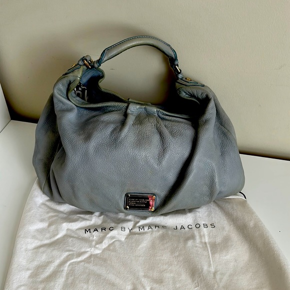 Large Marc Jacobs light blue bag. - Picture 1 of 8